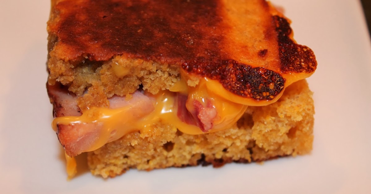 A Creatively Healthy Budget Cornbread Ham Sandwich What can I do