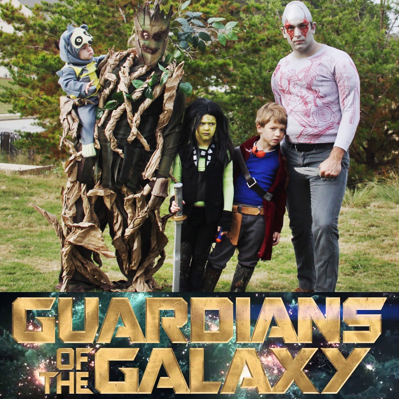 Halloween 2015: Guardi-ukes of the Galaxy.