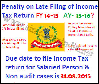 Tax return due date 2015
