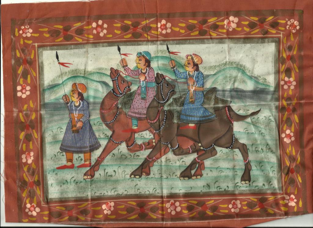 Heritage of India Rajasthani Cloth Painting