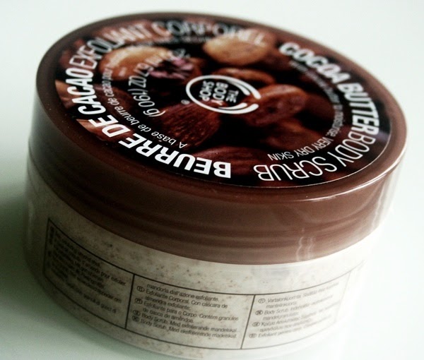 Makeup, Beauty and More The Body Shop Cocoa Butter Body Scrub