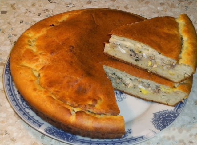 Тесто на пирог с мясом с фото пошагово Тесто на пирог с мясом с фото