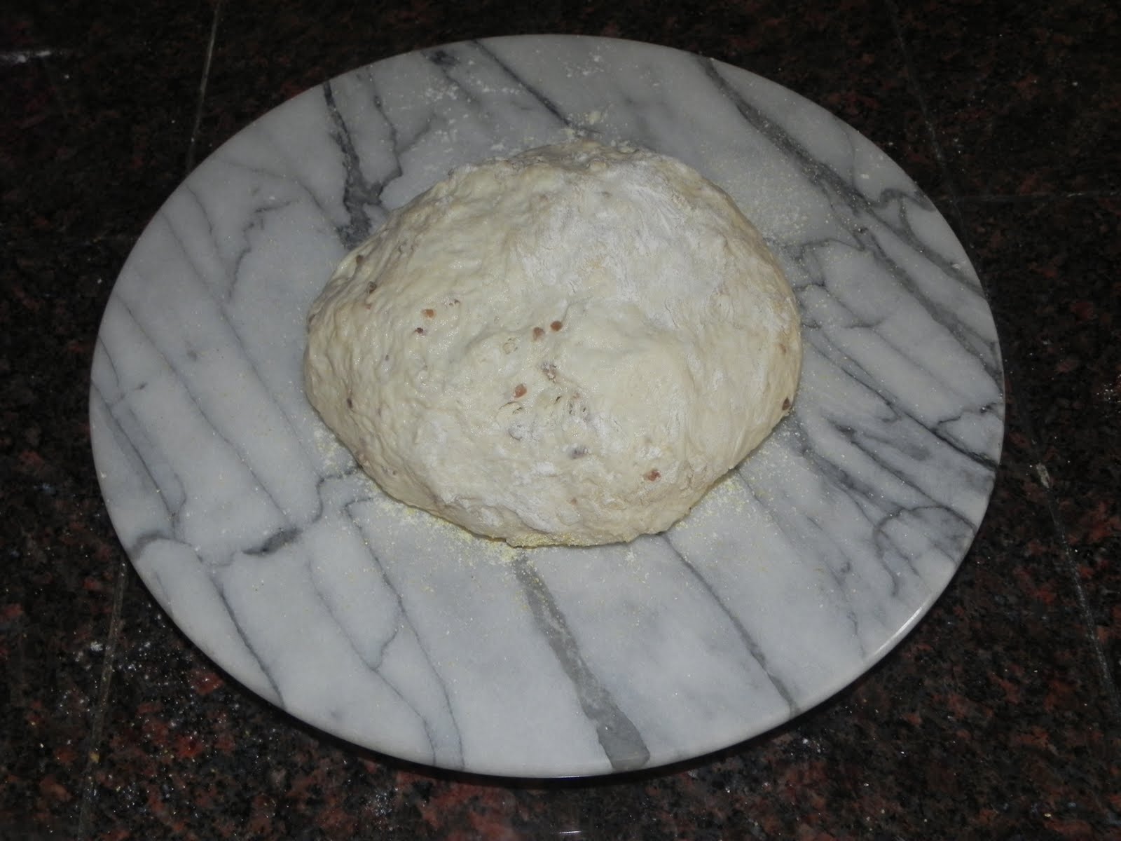 Farrah's Food Adventures Roasted Garlic Potato Bread