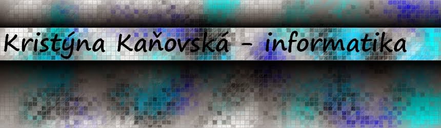 Kaňovská - informatika