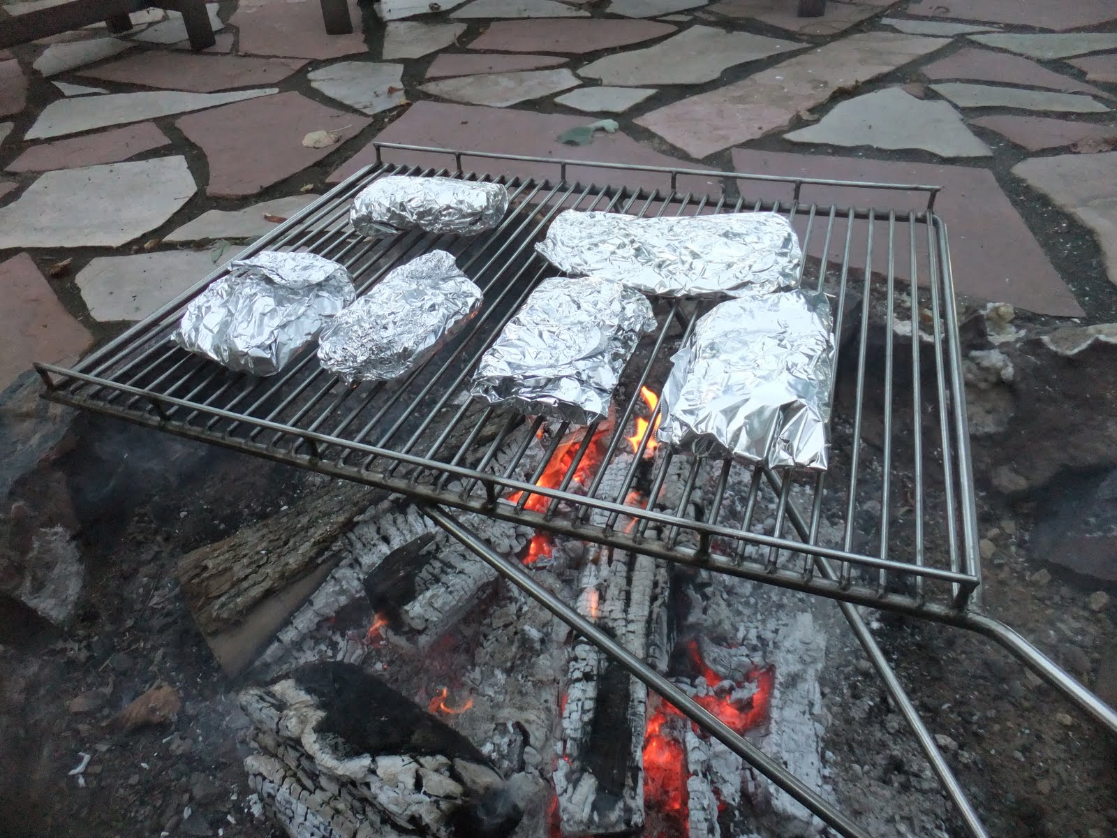 Emily's Kitchen Campfire Burritos