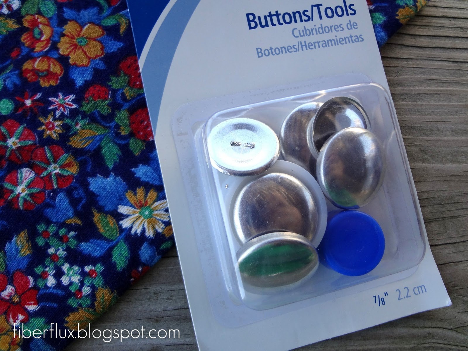 Fiber Flux How To Make Fabric Covered Buttons