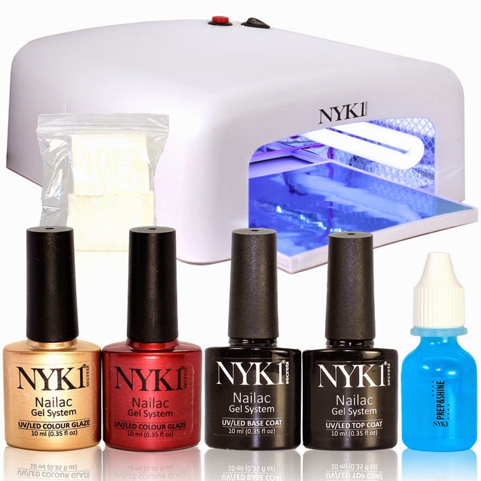 NYK1 Nailac "Shellac" Starter Kit Get Lippie