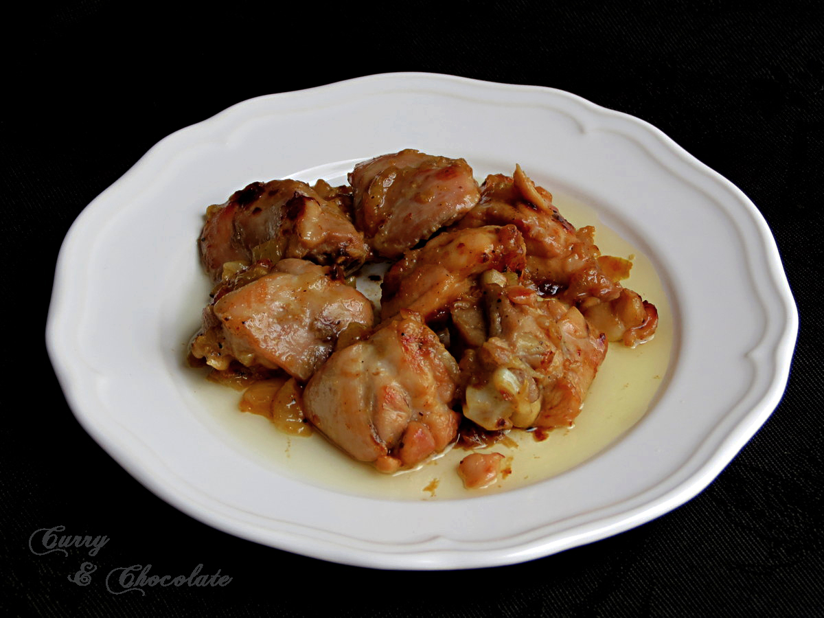 Pollo encebollado – Onion and garlic chicken Pollo encebollado – Onion and garlic chicken
