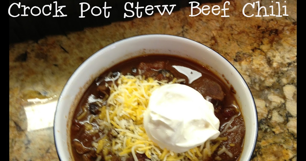 Bearcub Creations Crock Pot Stew Beef Chili