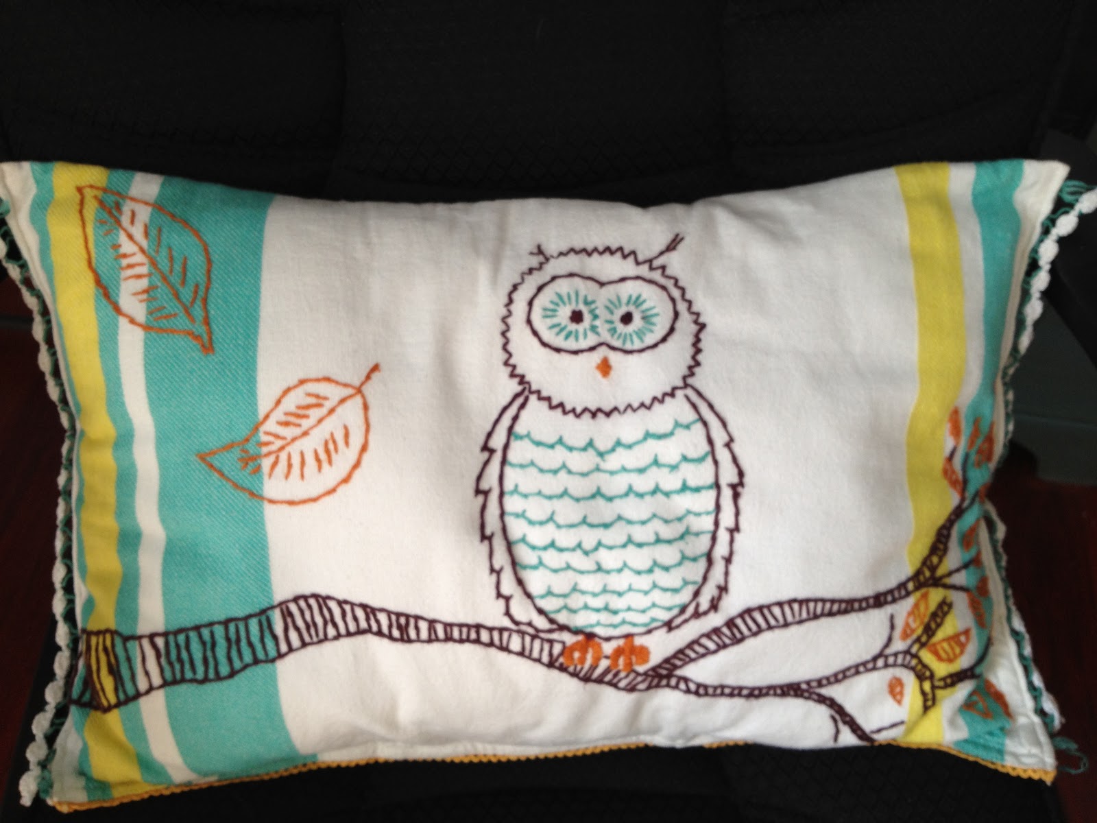 Repurposed For Life Turning dish towels into pillows