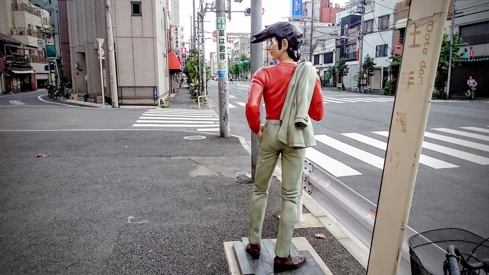 豪徳寺電機 小道お散歩 いろは会商店街 あしたのジョー