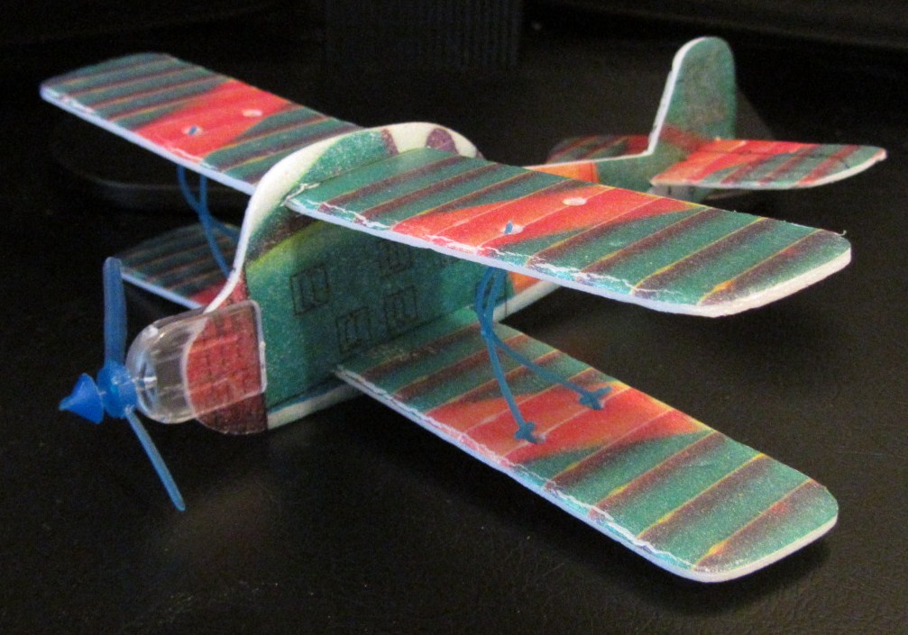 The Styrofoam Glider Squadron WWI Power Prop Glider 4 Roland DII