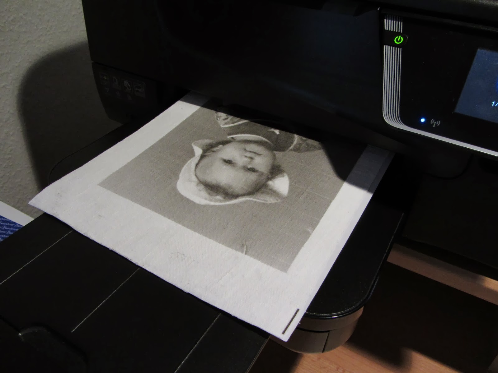 Hobina Diy Tutorial Fotos Mit Tintenstrahldrucker Auf Stoff Drucken