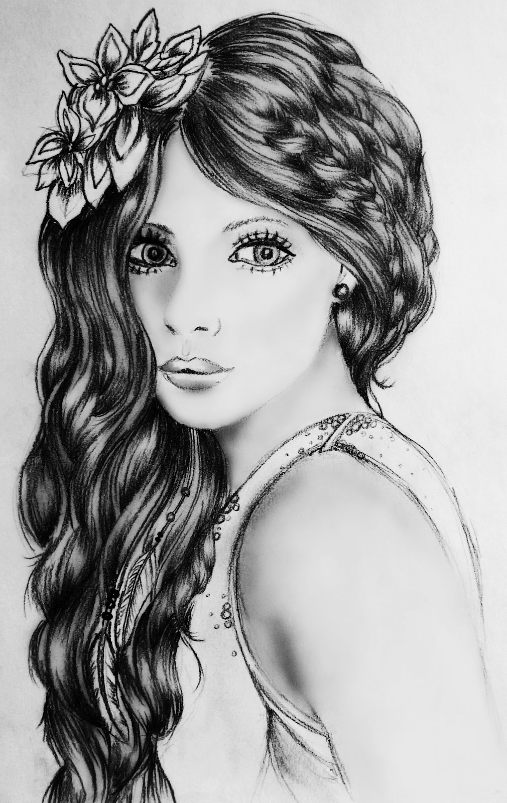 Creative Drawing Attractive Sketches for Adult