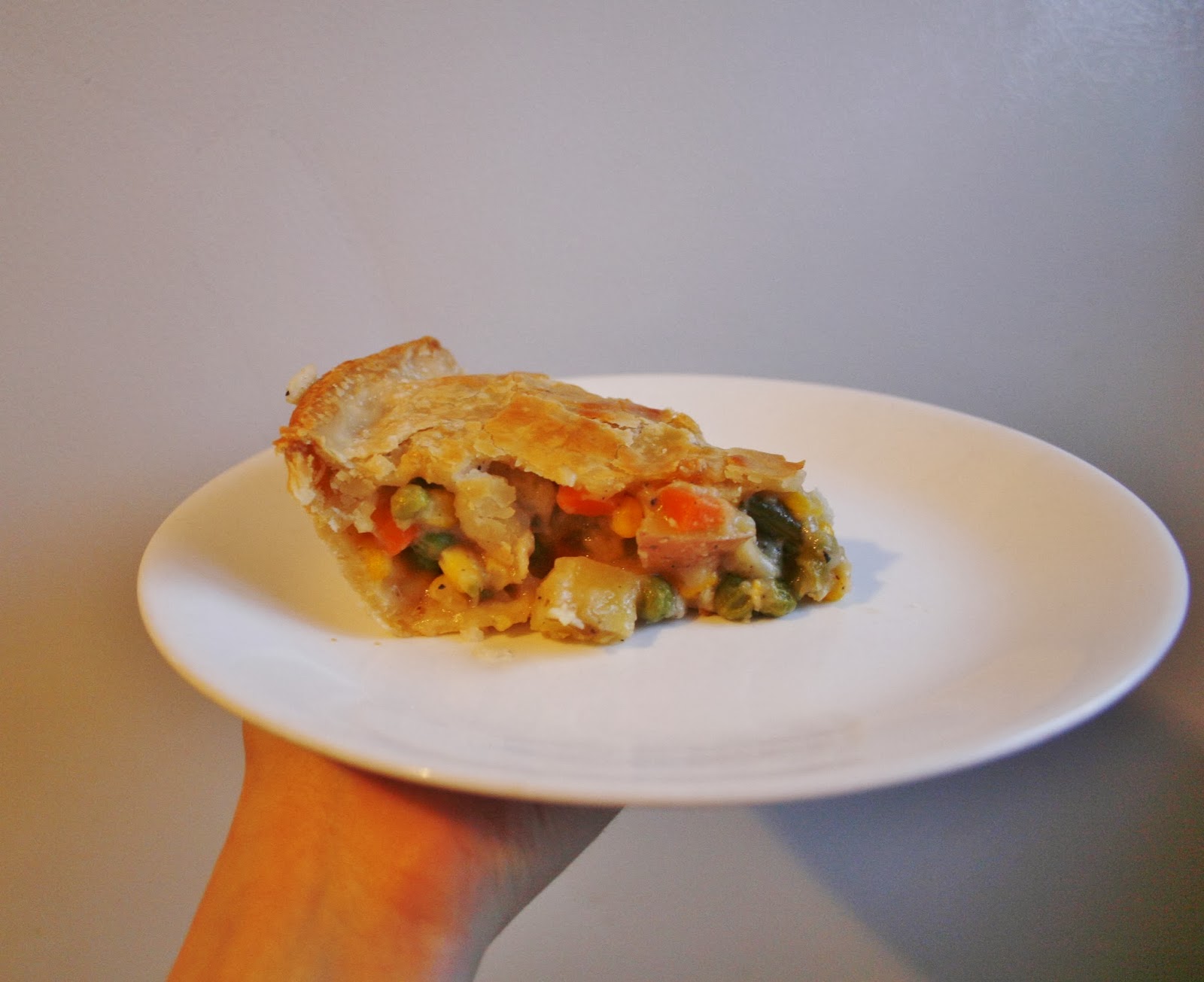 Rags and Roses: Recipe: Easy Vegetarian Pot-Pie