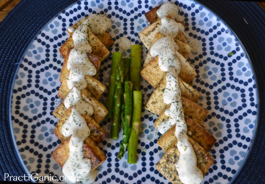 Lemony Dill Tofu PractiGanic Vegetarian Recipes and Organic Living
