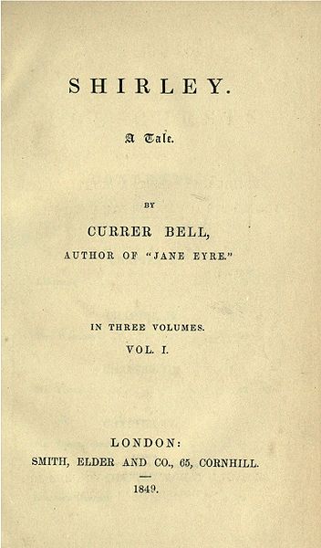 Shirley by Charlotte Brontë Shirley by Charlotte Brontë