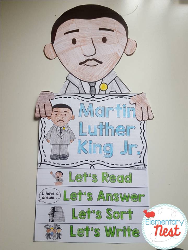 Second Grade Nest: Martin Luther King Jr. Lessons and Activities