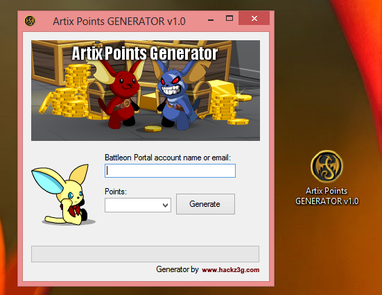 Artix points generator