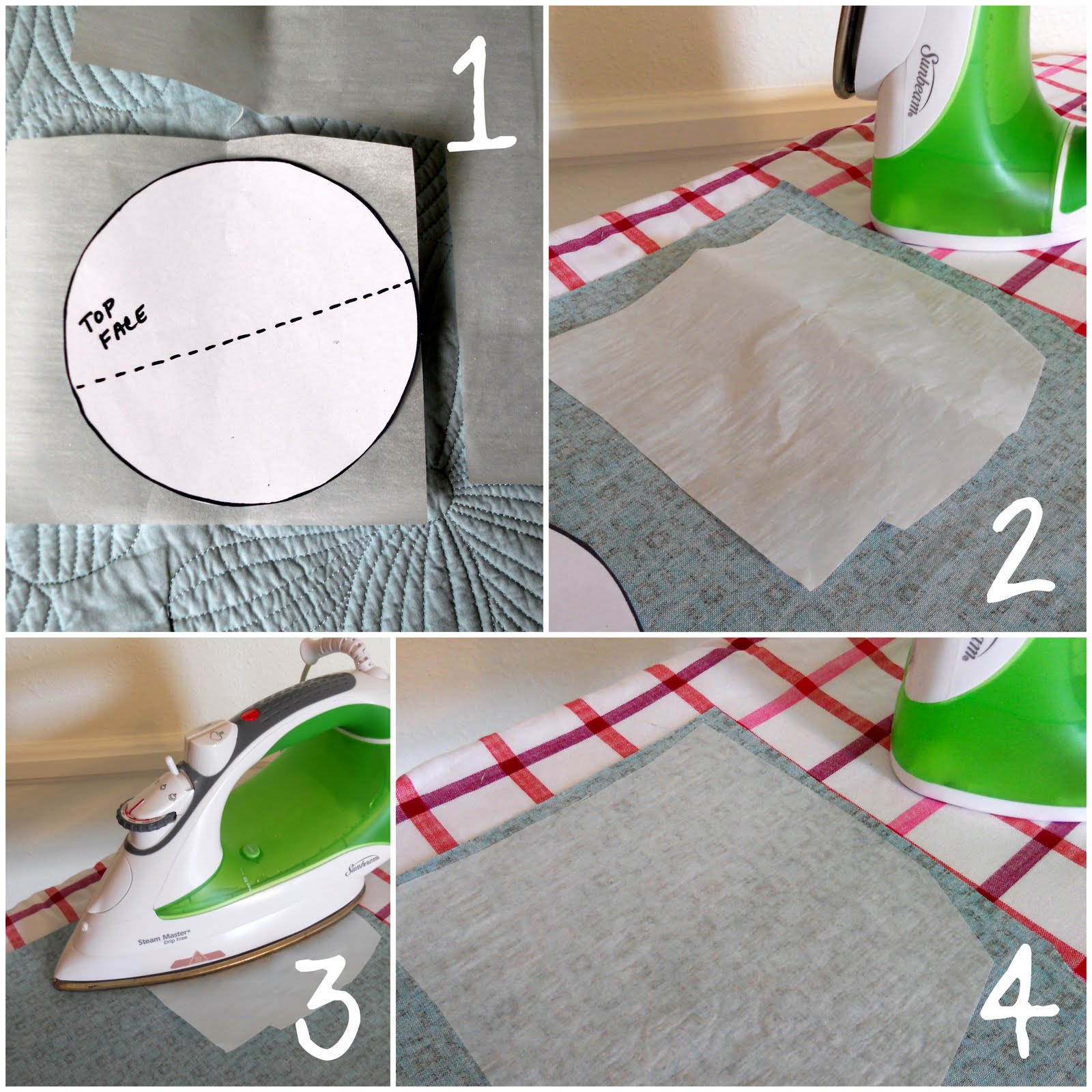 Just Another Hang Up How to Applique on Fabric