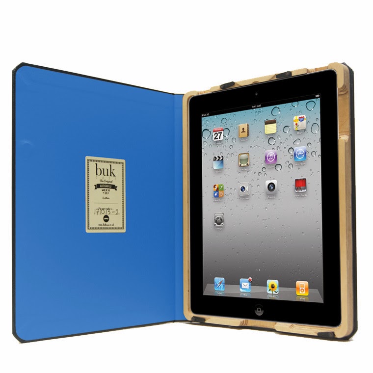 Desirable objects BUK Britishmade iPad case Grey Fox