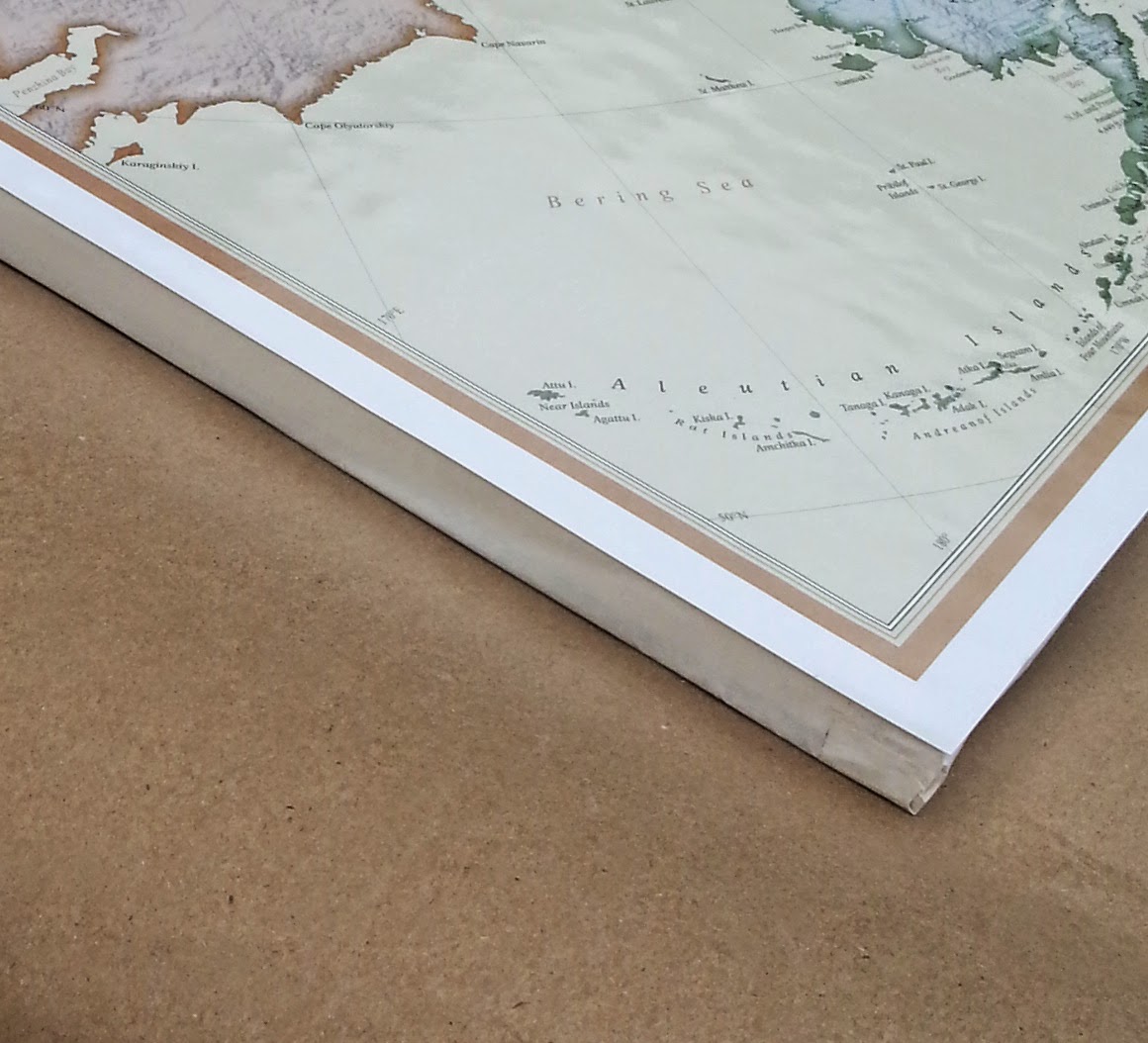 Mount and Hang Large Maps with Ease So Much To Make