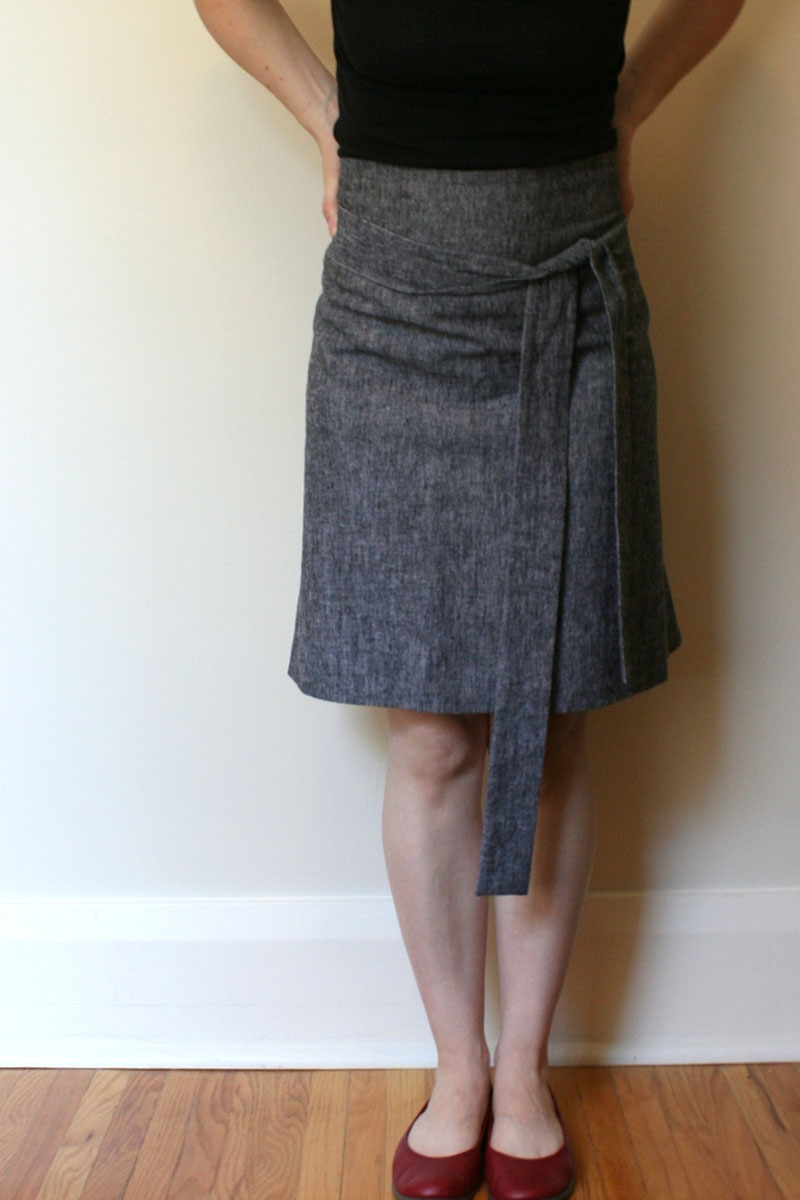 sam lamb apron skirt