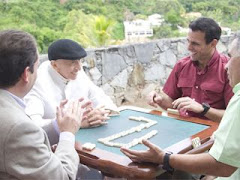 Capriles visita a Simón Díaz