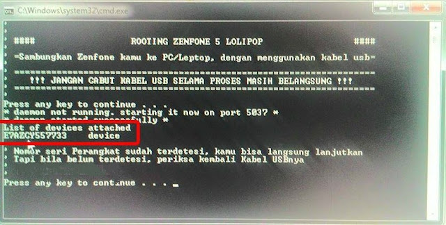 Cara Root dan Unroot Asus Zenfone 5 Lollipop 5.0.2 Work 100%