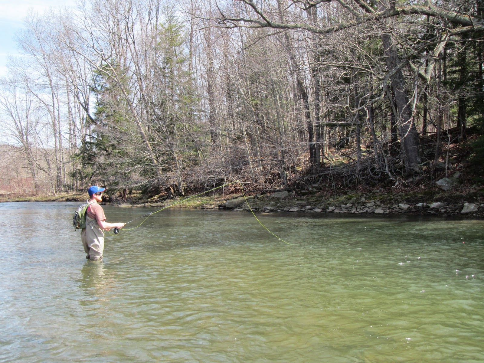 Western Maryland Fly Fishing Beautiful Spring weekend on the Casselman