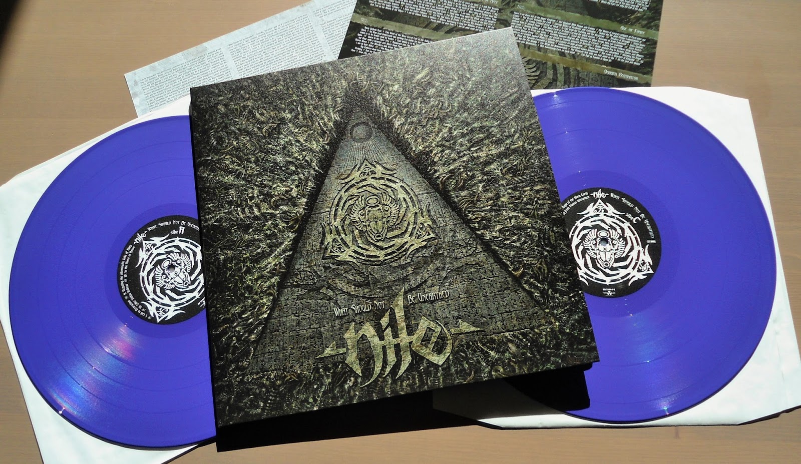 hardcore/metal vinyl nile what should not be unearthed