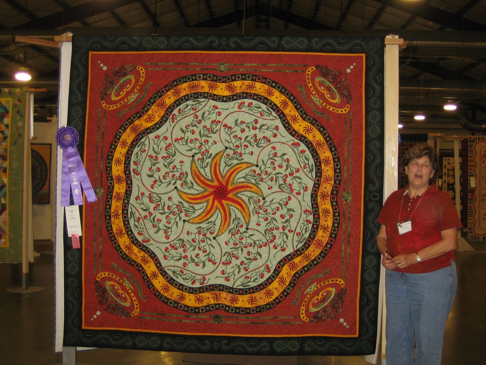 FIBER THOUGHTS Asheville quilt show