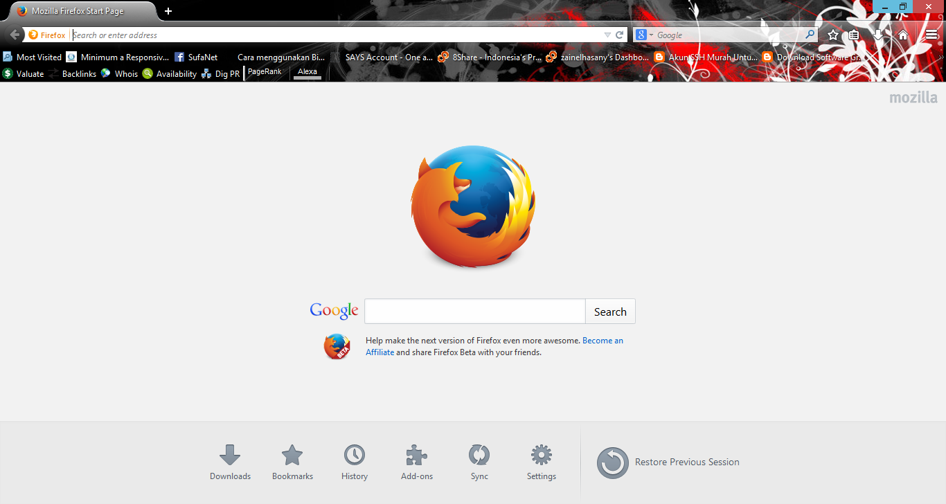 Mozilla Firefox Terbaru