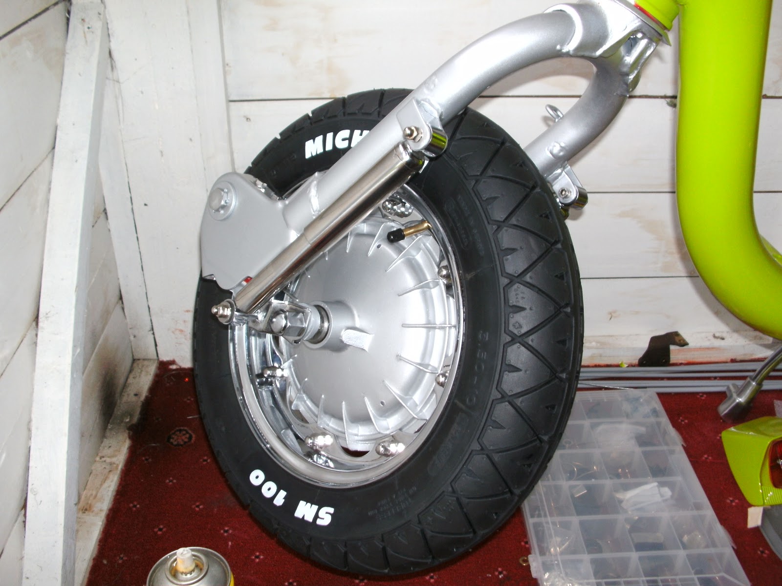 SERVETA LAMBRETTA Li 150 Lambretta Headset and Wheels