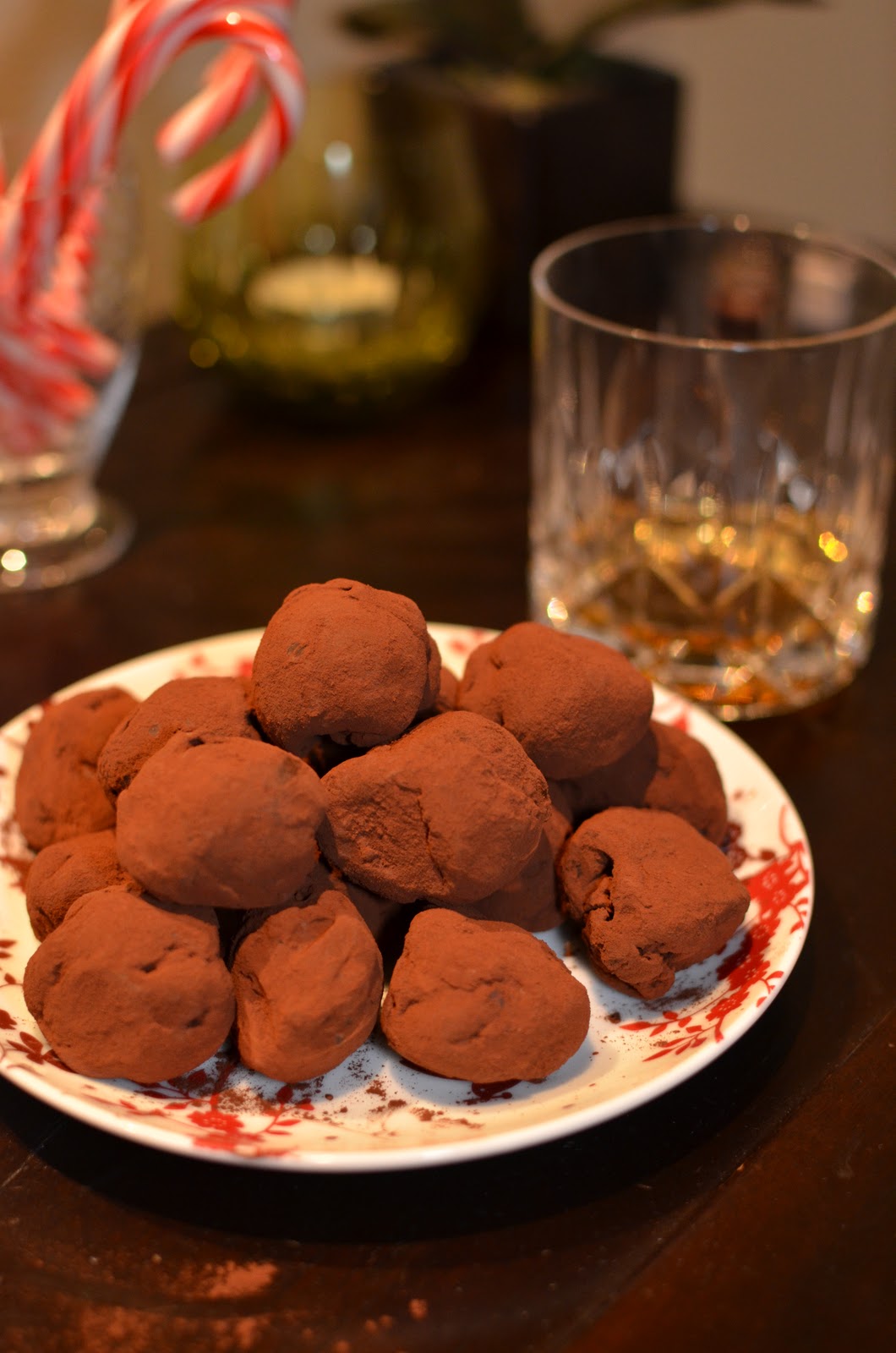 Playing with Flour Chocolate truffles with Grand Marnier (or plain)