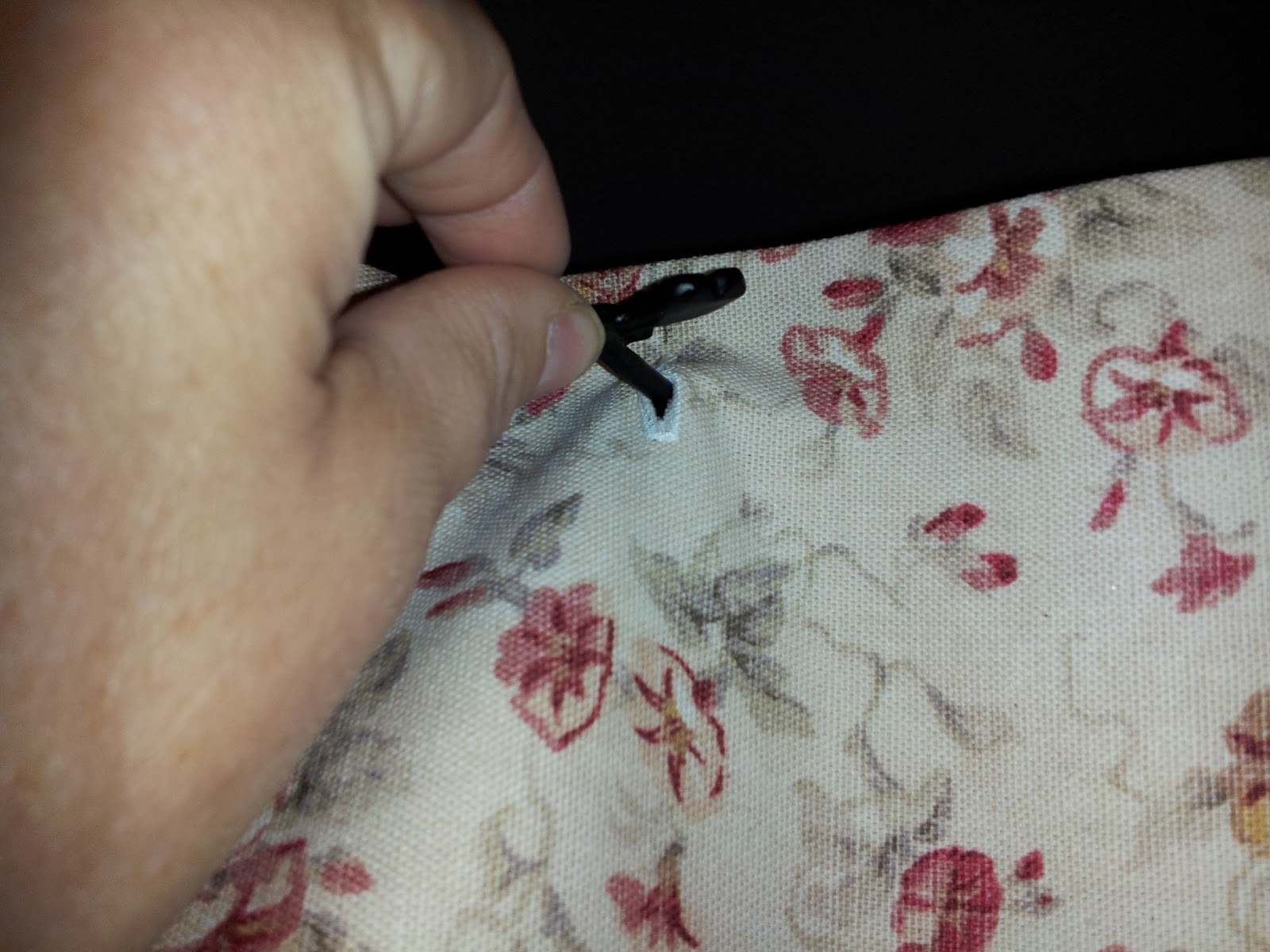 Tiny House Homestead DIY Shower Curtain Step By Step