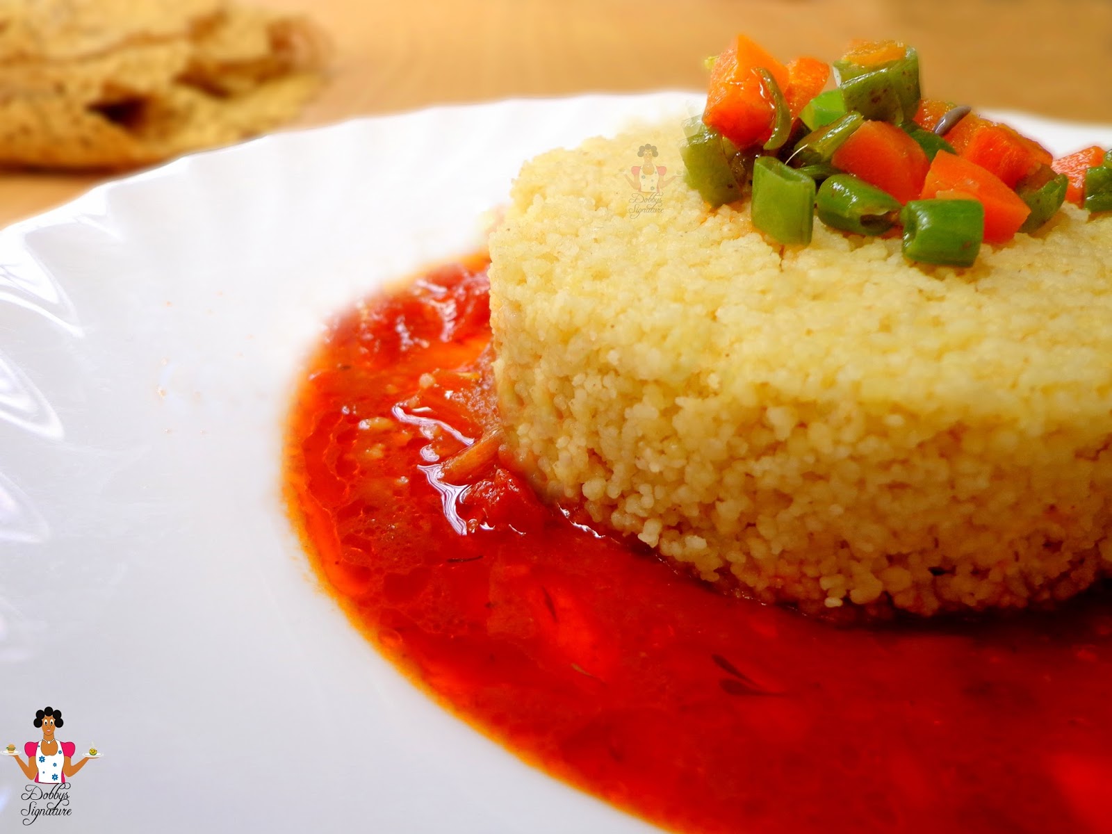 How to Make Nigerian Style couscous Dobby's Signature