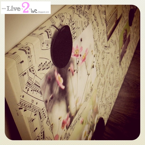 Live 2 Like DIY Vintage memo board