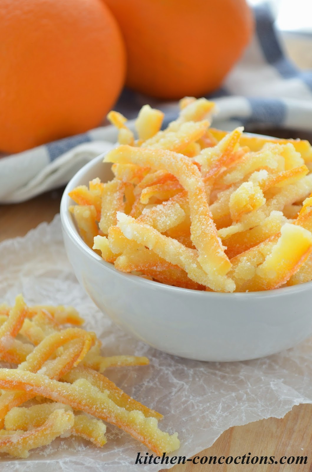 How To Make Candied Orange Peel Kitchen Concoctions
