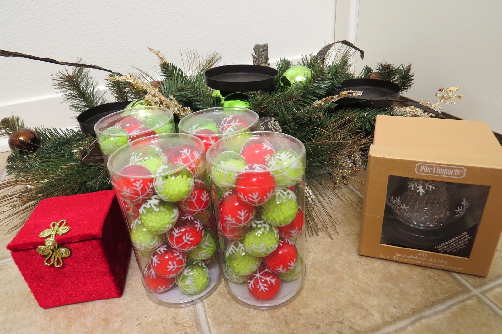 Pier 1 Imports Haul 90 off Christmas Decor Items It has grown on me!