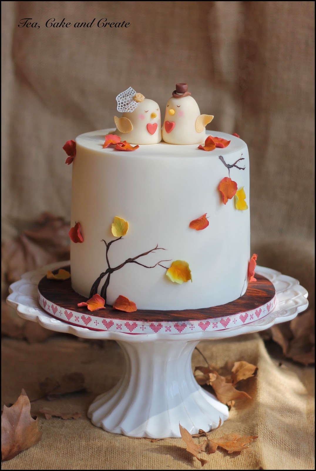 Tea, Cake & Create Autumn Leaves Tutorial