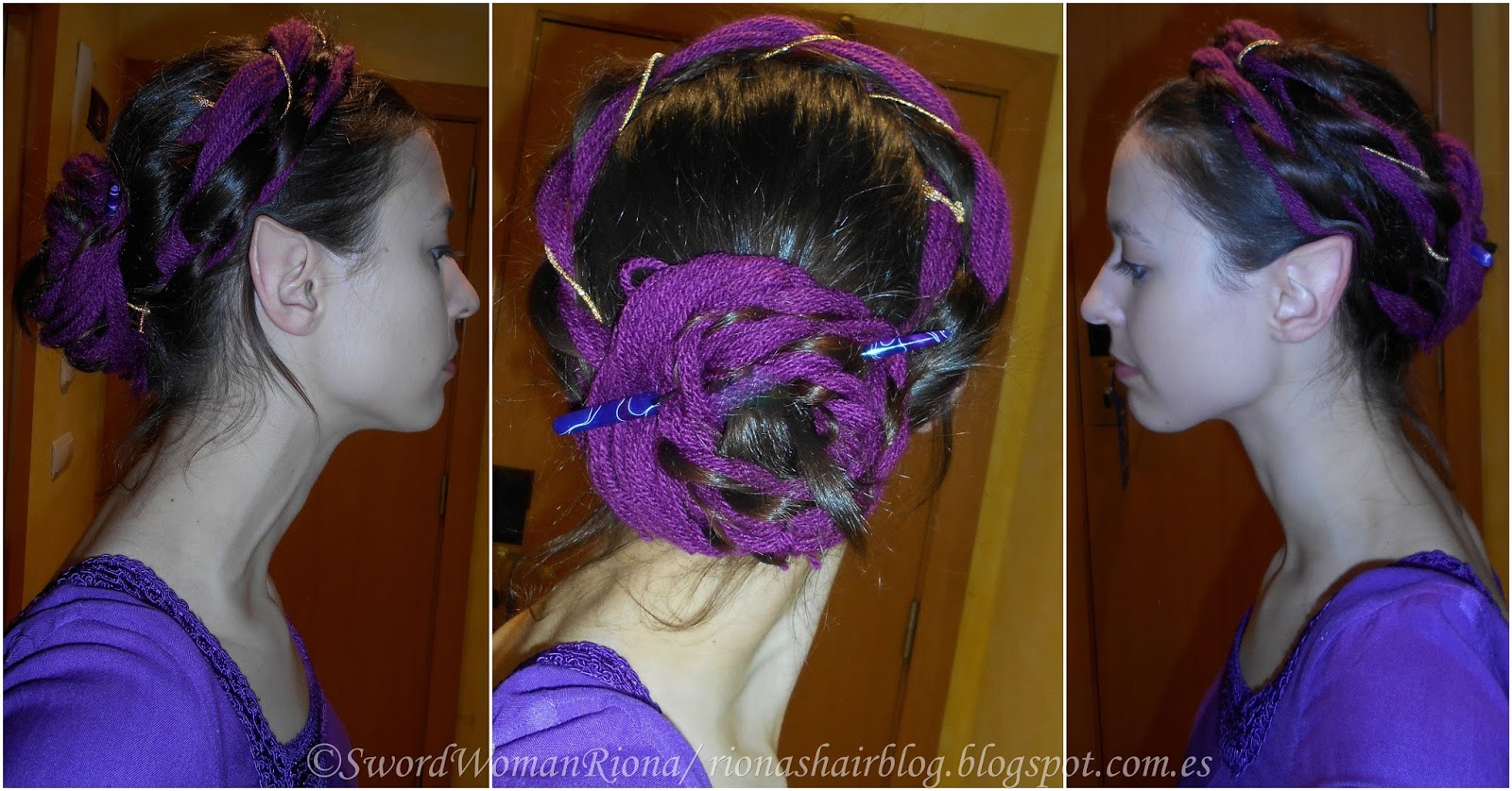 A Sword Woman S Natural Hair Blog Hairstyles Elven Inspired