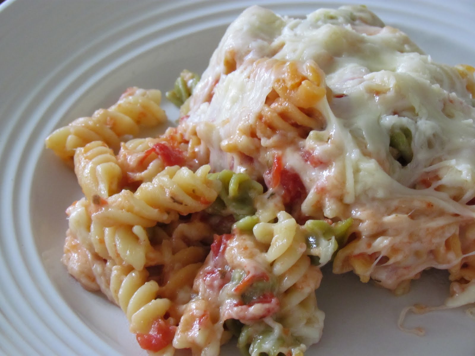 The Persnickety Picnic Rotini Pasta Bake
