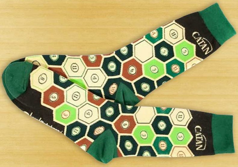 Creative Mountain Games Tech Tuesday Catan Socks