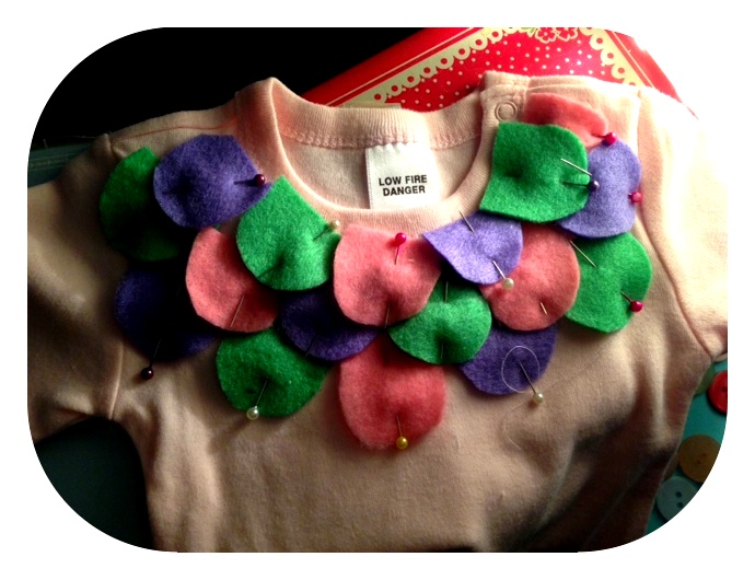 Emmie Loves..... Petal Onesie Tutorial