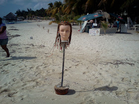 Braid Mannequin  at Isla Mujeres