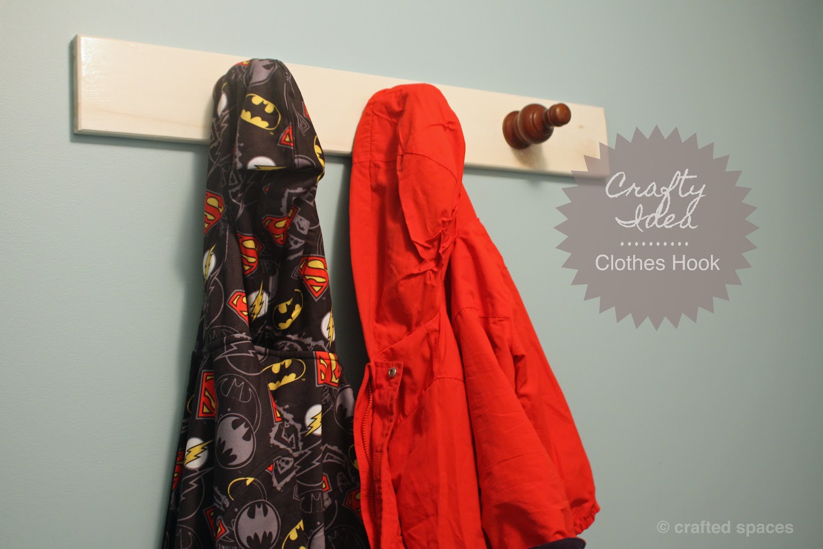 Crafted Spaces Crafty Idea Clothes Hook