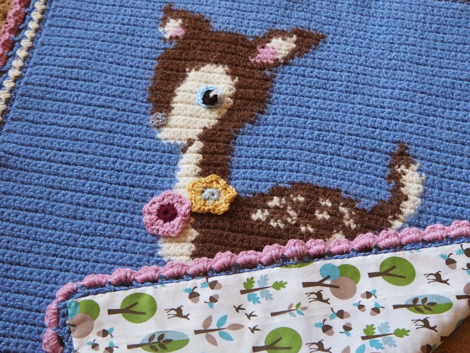 Deer Baby Blanket