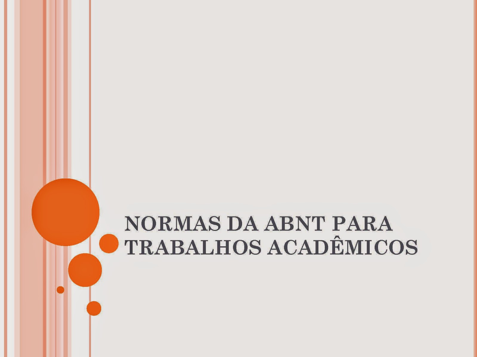 Normas para monografia abnt 2014