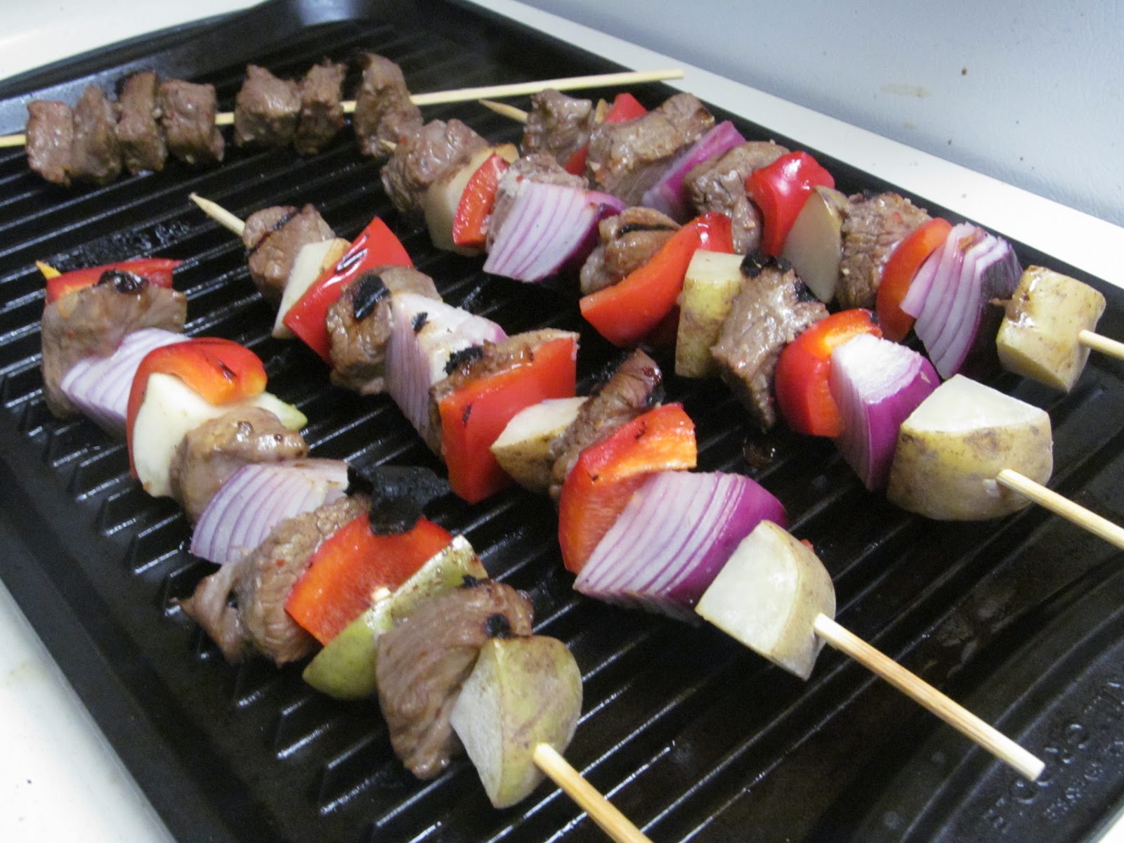 A Crafty Cook Marinated Steak Kebabs